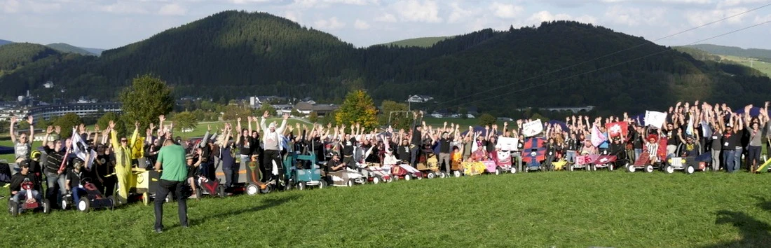 Teambuilding-Event Seifenkistenrennen in Nürnbreg