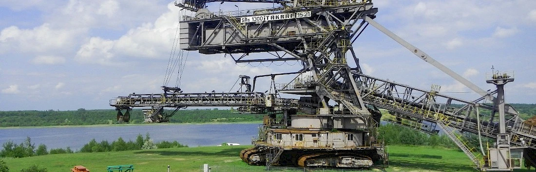 Geocaching in Ferropolis