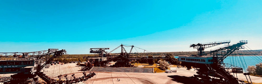 Ferropolis bei Dessau Bergbauhelden-Teambuilding