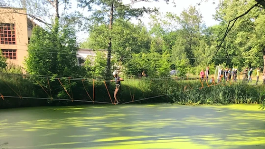 Teamtraining Leipzig Brückenbau