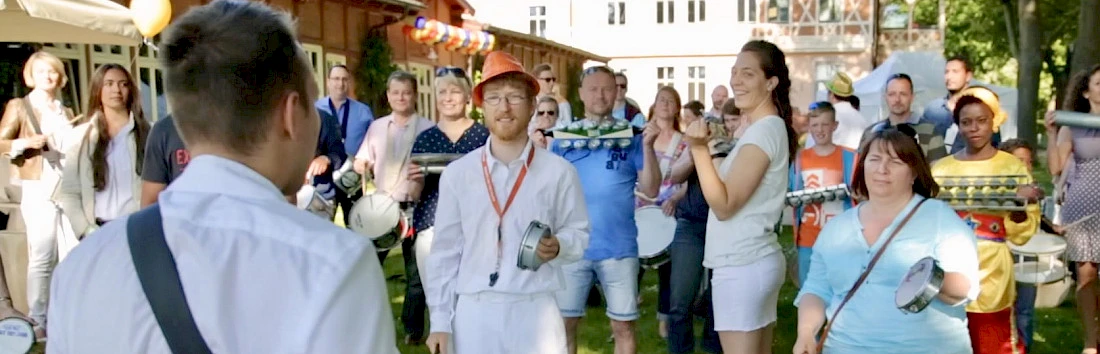 teamdrumming in Göttingen
