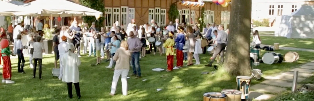 Teamevent teamdrumming Coburg