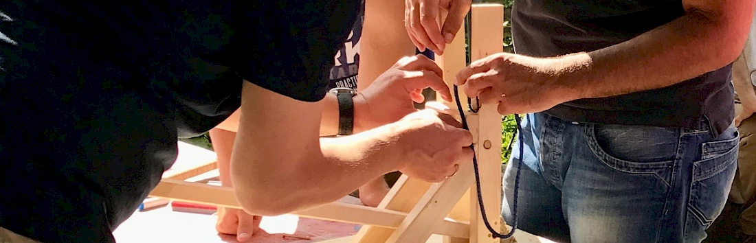 Teambuilding Idee Katapultbau